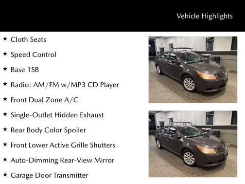 2013 Buick LaCrosse Base