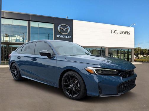Blue Lagoon 2025 Honda Civic Sport