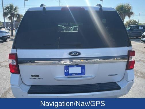 White Platinum Tri-Coat Metallic 2017 Ford Expedition Limited