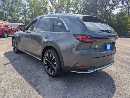 Machine Gray Metallic 2026 Mazda CX-90 PHEV Premium Plus