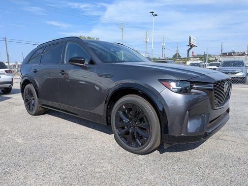 Machine Gray Metallic 2026 Mazda CX-90 3.3 Turbo S Premium Sport