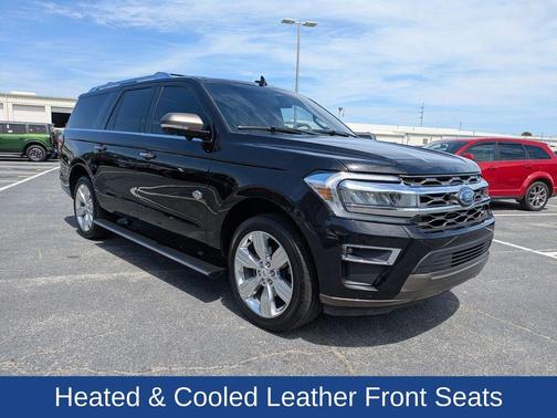 Agate Black Metallic 2023 Ford Expedition Max King Ranch