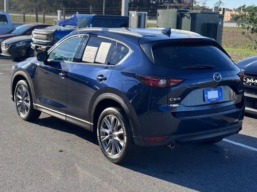 Deep Crystal Blue Mica 2021 Mazda CX-5 Grand Touring
