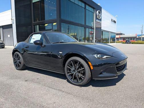 Jet Black Mica 2026 Mazda MX-5 Miata Grand Touring