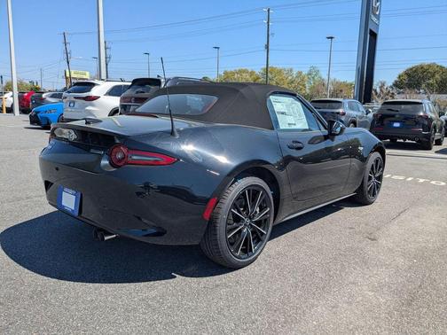 Jet Black Mica 2026 Mazda MX-5 Miata Grand Touring