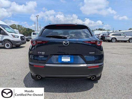 Deep Crystal Blue Mica 2026 Mazda CX-30 Premium Package