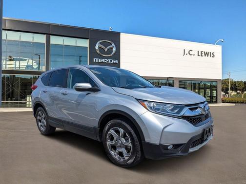 Lunar Silver Metallic 2017 Honda CR-V EX-L