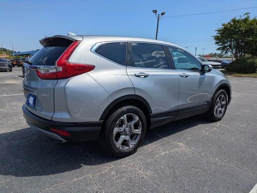 Lunar Silver Metallic 2017 Honda CR-V EX-L