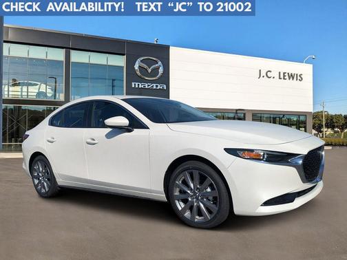 Snowflake White Pearl 2026 Mazda Mazda3 FWD w/Preferred Package