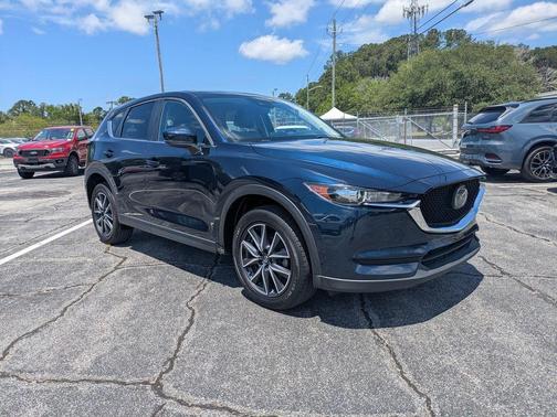 Deep Crystal Blue Mica 2018 Mazda CX-5 Touring