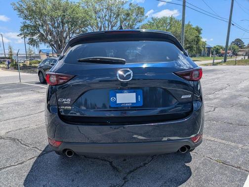 Deep Crystal Blue Mica 2018 Mazda CX-5 Touring