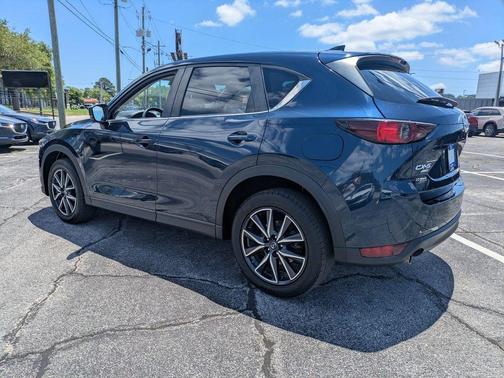Deep Crystal Blue Mica 2018 Mazda CX-5 Touring