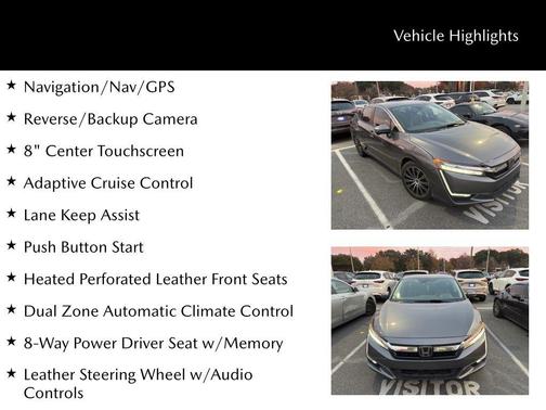 2018 Honda Clarity Plug-In Hybrid Touring