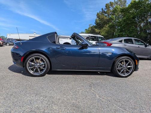 Deep Crystal Blue Mica 2021 Mazda MX-5 Miata RF Grand Touring