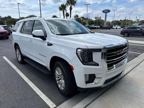 Summit White 2024 GMC Yukon SLT