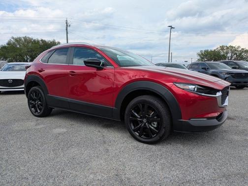 Soul Red Crystal Metallic 2025 Mazda CX-30 Select