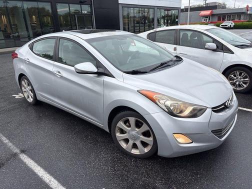 Shimmering Silver 2011 Hyundai ELANTRA Limited
