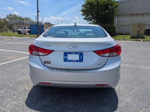 Shimmering Silver 2011 Hyundai ELANTRA Limited