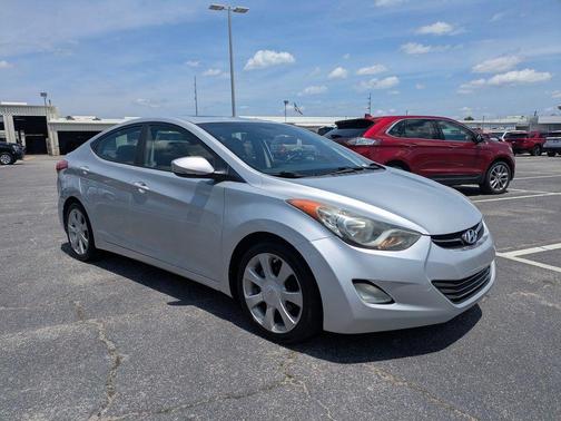 Shimmering Silver 2011 Hyundai ELANTRA Limited