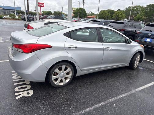Shimmering Silver 2011 Hyundai ELANTRA Limited