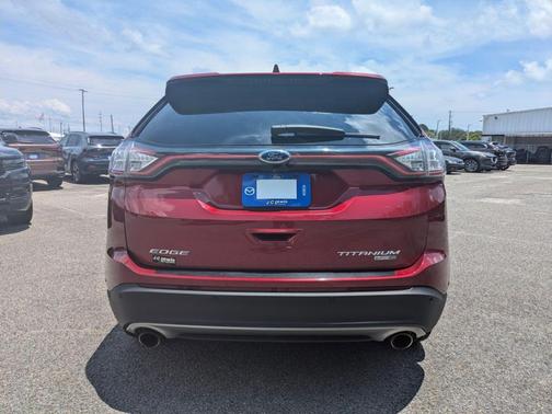 Ruby Red Metallic Tinted Clearcoat 2018 Ford Edge Titanium