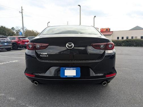 Jet Black Mica 2026 Mazda Mazda3 FWD w/Preferred Package