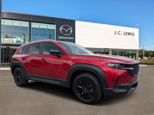 Soul Red Crystal Metallic 2025 Mazda CX-50 Hybrid Preferred Package