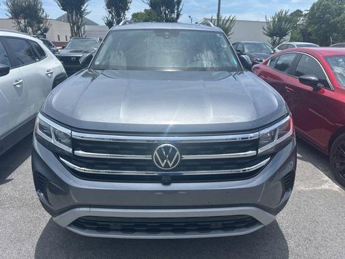 Platinum Gray Metallic 2021 Volkswagen Atlas 3.6L SEL Premium