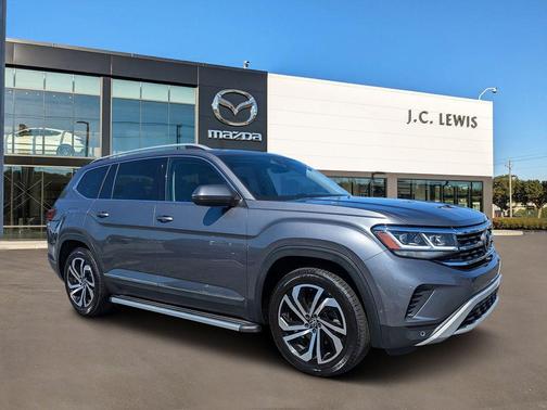 Platinum Gray Metallic 2021 Volkswagen Atlas 3.6L SEL Premium