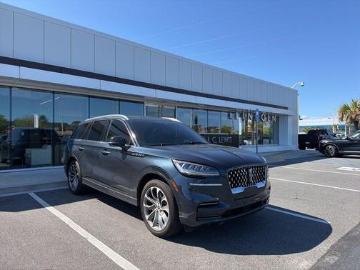 Flight Blue 2023 Lincoln Aviator Grand Touring