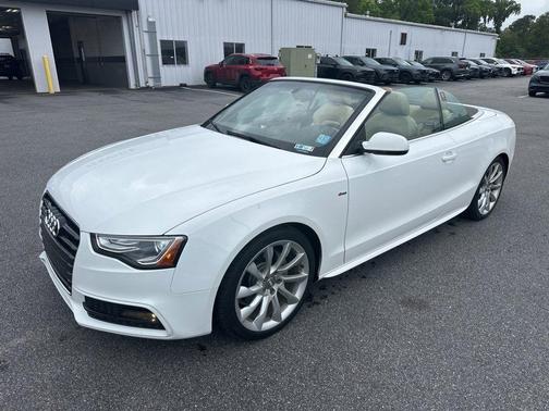 Ibis White / Black Roof 2016 Audi A5 2.0T Premium Plus