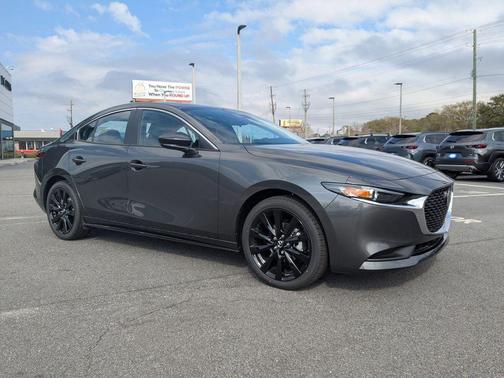 Machine Gray Metallic 2026 Mazda Mazda3 FWD w/Select Package