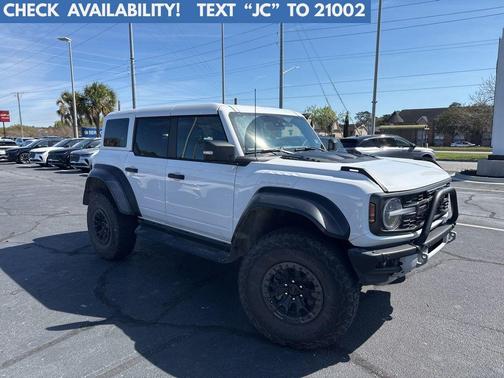Oxford White 2025 Ford Bronco Raptor