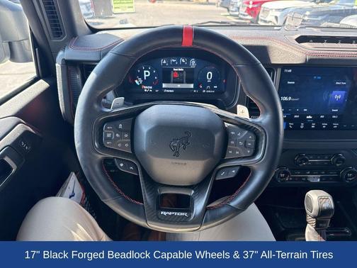 Oxford White 2025 Ford Bronco Raptor