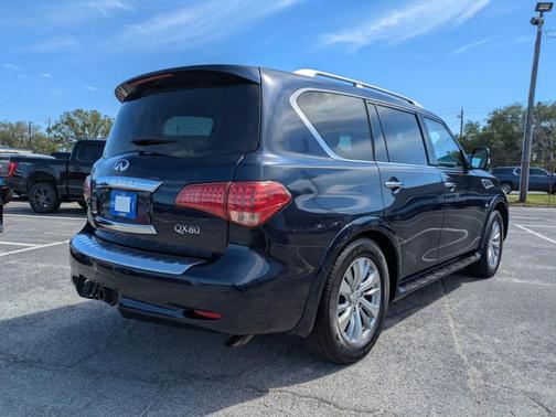 Hermosa Blue 2016 INFINITI QX80 Base