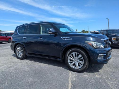 Hermosa Blue 2016 INFINITI QX80 Base