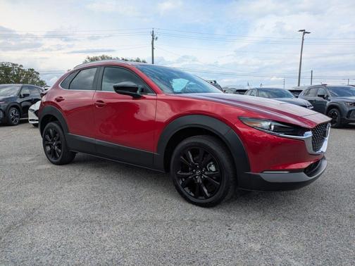 Soul Red Crystal Metallic 2025 Mazda CX-30 Select
