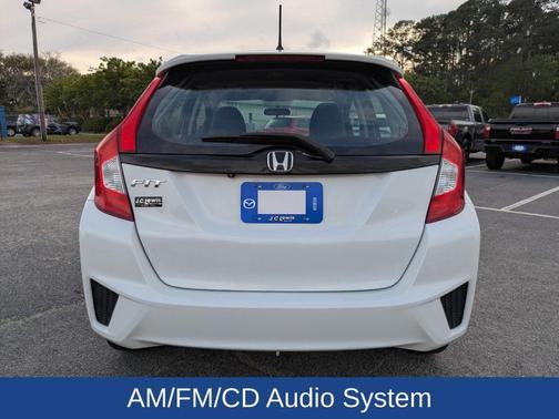 White Orchid Pearl 2017 Honda Fit LX