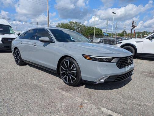 Urban Gray Pearl 2024 Honda Accord Hybrid Touring
