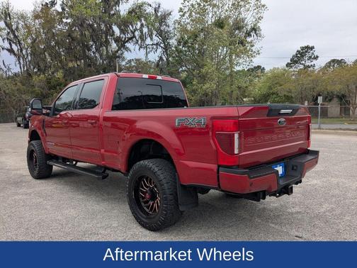 Rapid Red Metallic Tinted Clearcoat 2022 Ford F-250 Lariat