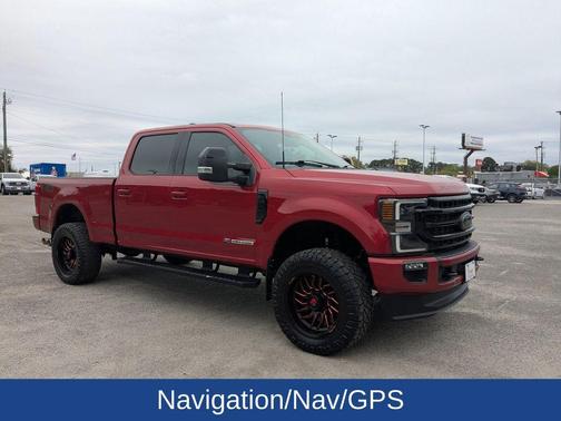 Rapid Red Metallic Tinted Clearcoat 2022 Ford F-250 Lariat