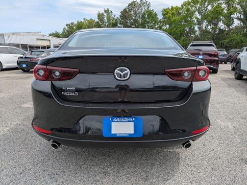 Jet Black Mica 2026 Mazda Mazda3 FWD w/Preferred Package