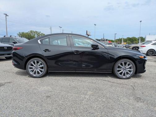 Jet Black Mica 2026 Mazda Mazda3 FWD w/Preferred Package
