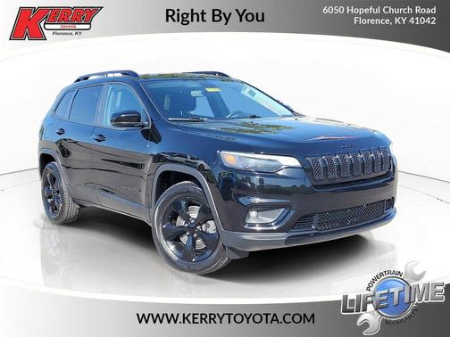 Diamond Black Crystal Pearlcoat 2019 Jeep Cherokee Altitude