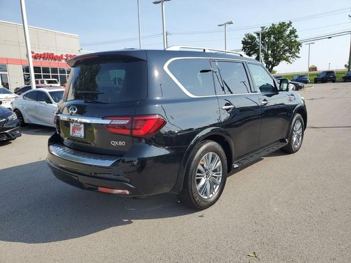 Black Obsidian 2023 INFINITI QX80 Luxe