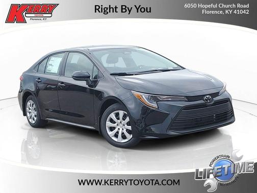 Midnight Black Metallic 2026 Toyota Corolla LE