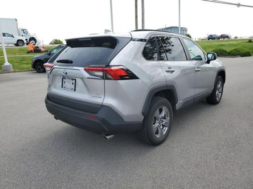 Silver Sky Metallic 2023 Toyota RAV4 Hybrid LE