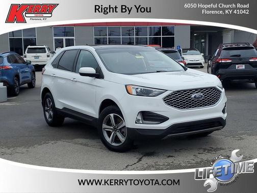 Oxford White 2024 Ford Edge SEL
