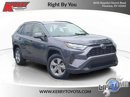 Magnetic Gray Metallic 2025 Toyota RAV4 Hybrid XLE