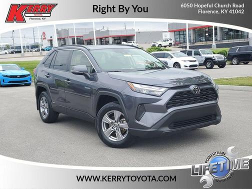 Magnetic Gray Metallic 2025 Toyota RAV4 Hybrid XLE